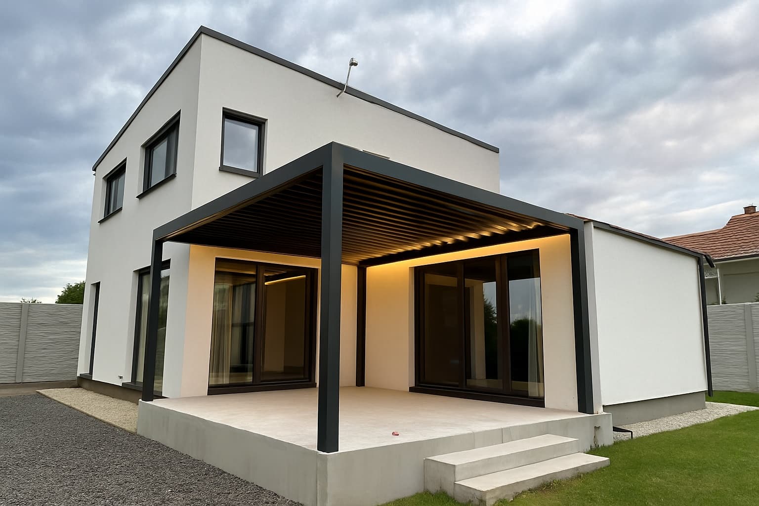 Zimná záhrada ako záhradný salón