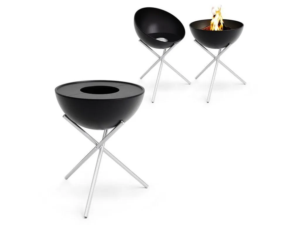 Höfats BOWL 70 Vysoký BBQ Set s platňou