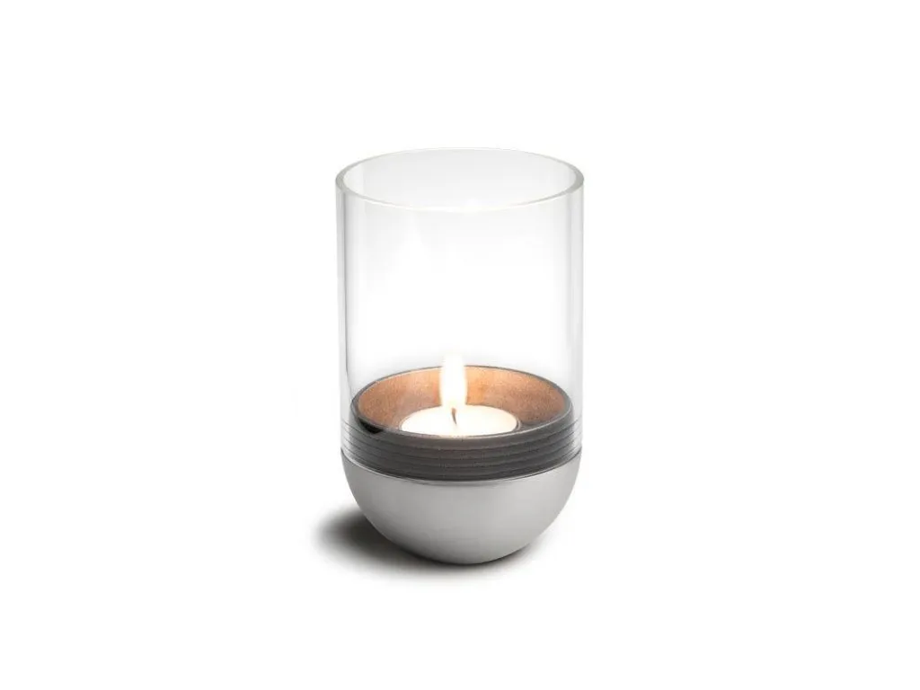 Höfats GRAVITY CANDLE Strieborný