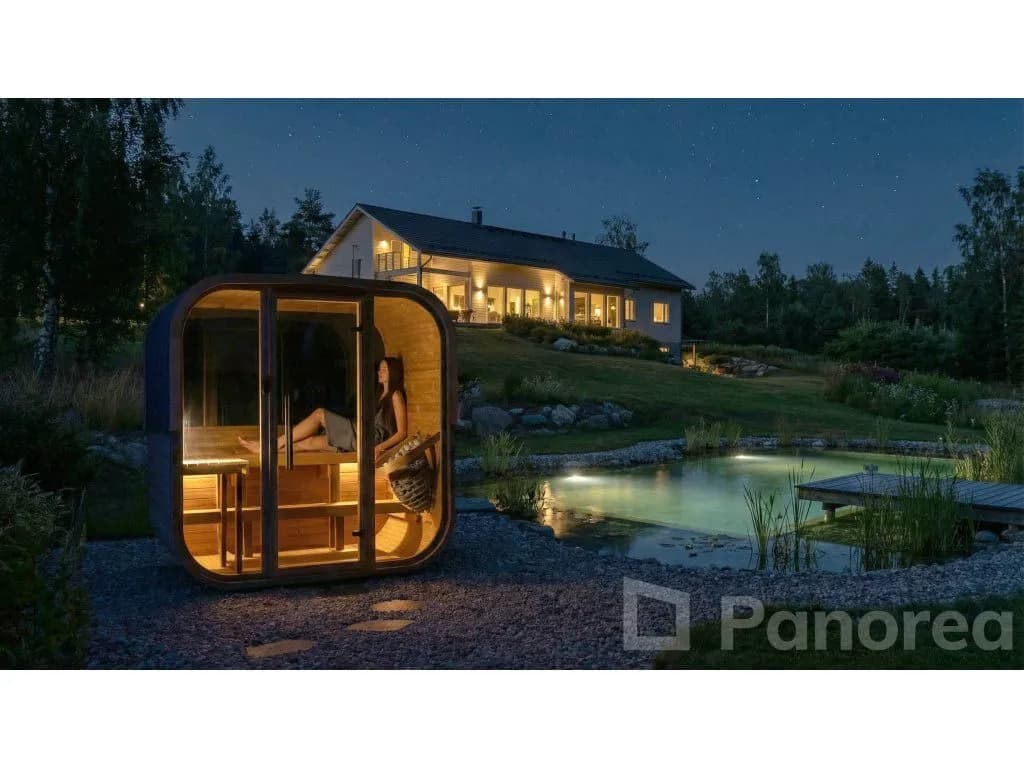 Fínska sauna QUADRO X